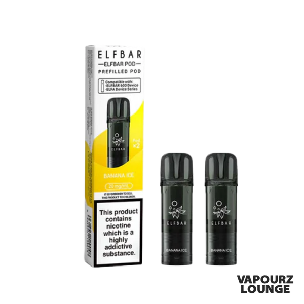 Elf Bar 600 Compliant Post June 1st Prefilled Pods 2 Pack