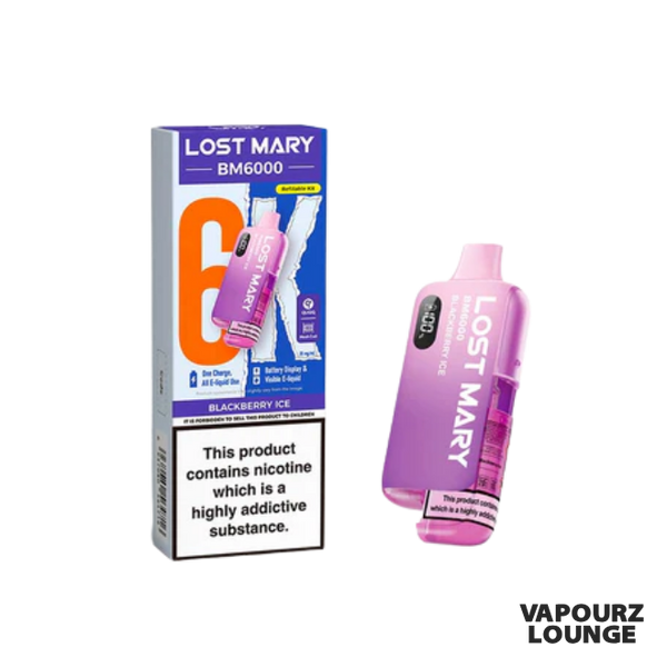 Lost Mary BM6000 Compliant Post June 1st Refillable Kits