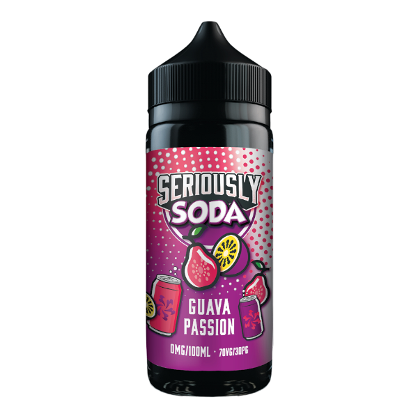 Seriously-Soda-guava-passion-100ml-Shortfill