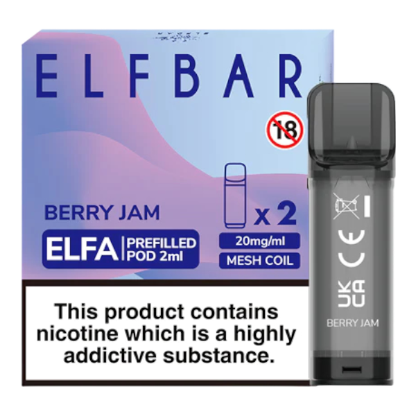 Berry Jam Elfa Prefilled Pod by Elf Bar