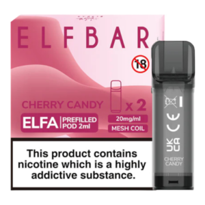 Cherry Candy Elfa Prefilled Pod by Elf Bar