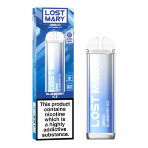 Blueberry Ice Lost Mary QM600 Disposable Vape