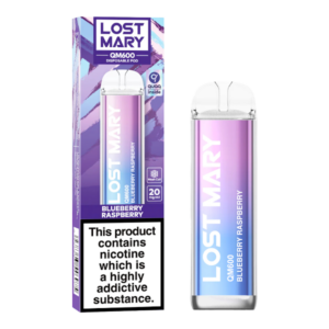 Blueberry Raspberry Lost Mary QM600 Disposable Vape