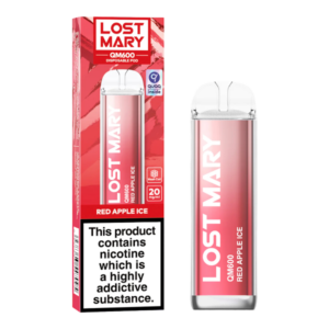 Red Apple Ice Lost Mary QM600 Disposable Vape