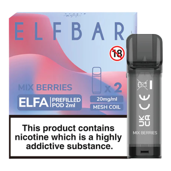 Mix Berries Elfa Prefilled Pod by Elf Bar