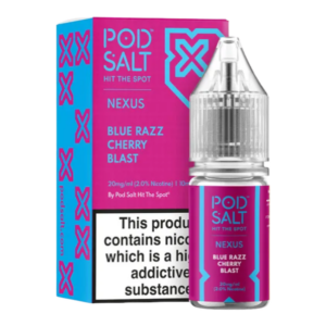Nexus Blue Razz Cherry Blast 10ml Nicotine Salt E-Liquid