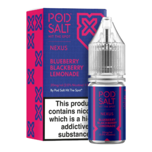 Nexus Blueberry Blackberry Lemonade 10ml Nicotine Salt E-Liquid