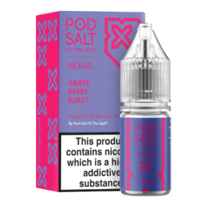 Nexus Grape Berry Burst 10ml Nicotine Salt E-Liquid