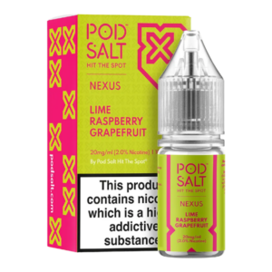 Nexus Lime Raspberry Grapefruit 10ml Nicotine Salt E-Liquid