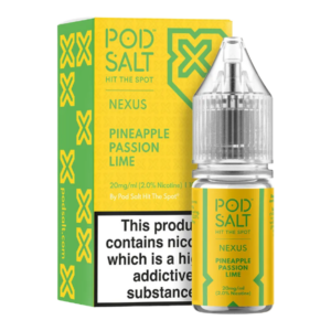 Nexus Pineapple Passion Lime 10ml Nicotine Salt E-Liquid