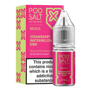 Nexus Strawberry Watermelon Kiwi 10ml Nicotine Salt E-Liquid