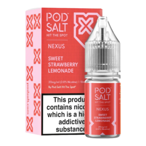 Nexus Sweet Strawberry Lemonade 10ml Nicotine Salt E-Liquid