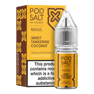 Nexus Sweet Tangerine Coconut 10ml Nicotine Salt E-Liquid