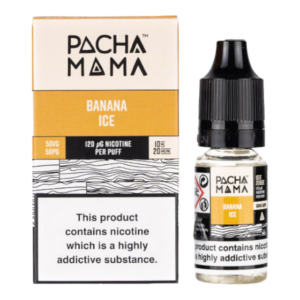 Pacha Mama Banana Ice Nic Salt 10ml