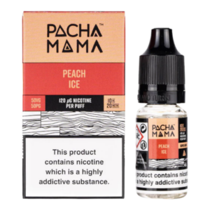 Pacha Mama Peach Ice Nic Salt 10ml