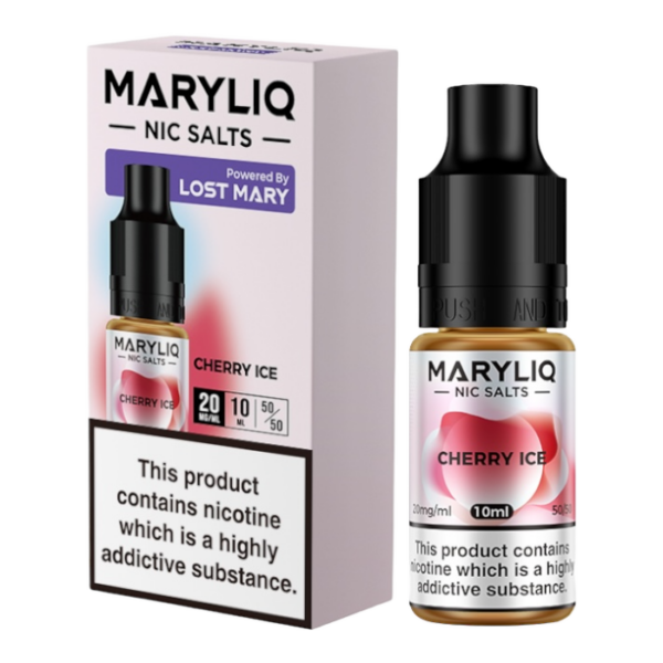 LOST MARY MARYLIQ Cherry Ice 10ml Nicotine Salt E-Liquid