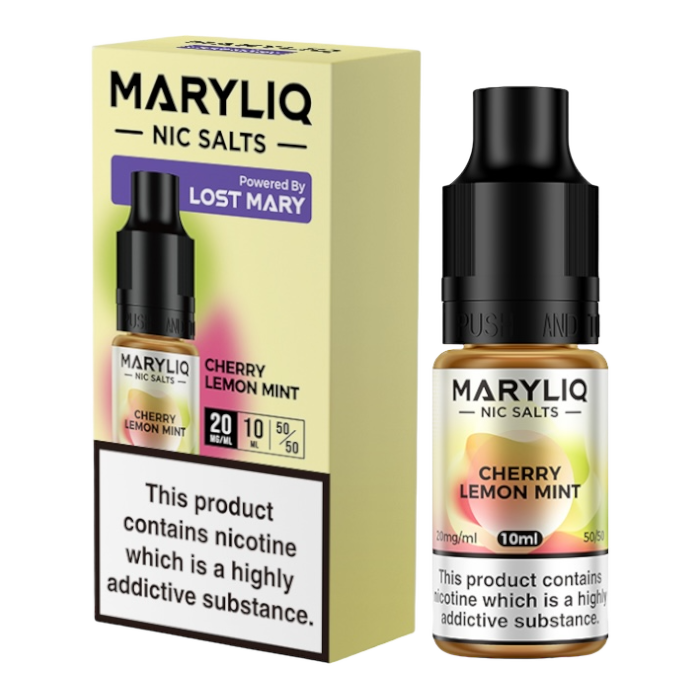 LOST MARY MARYLIQ Cherry Lemon Mint 10ml Nicotine Salt E-Liquid