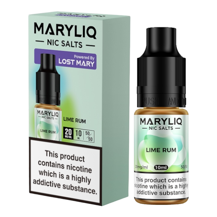 LOST MARY MARYLIQ Lime Rum 10ml Nicotine Salt E-Liquid