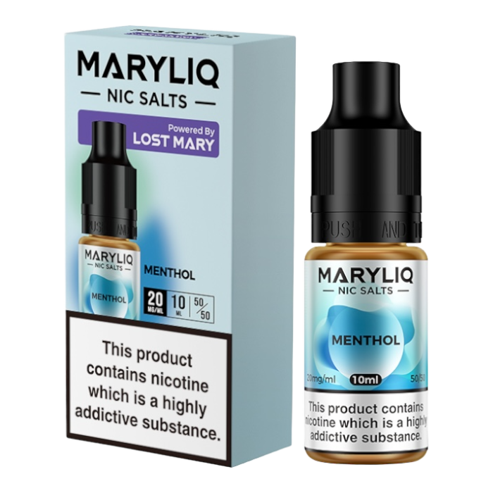 LOST MARY MARYLIQ Menthol 10ml Nicotine Salt E-Liquid