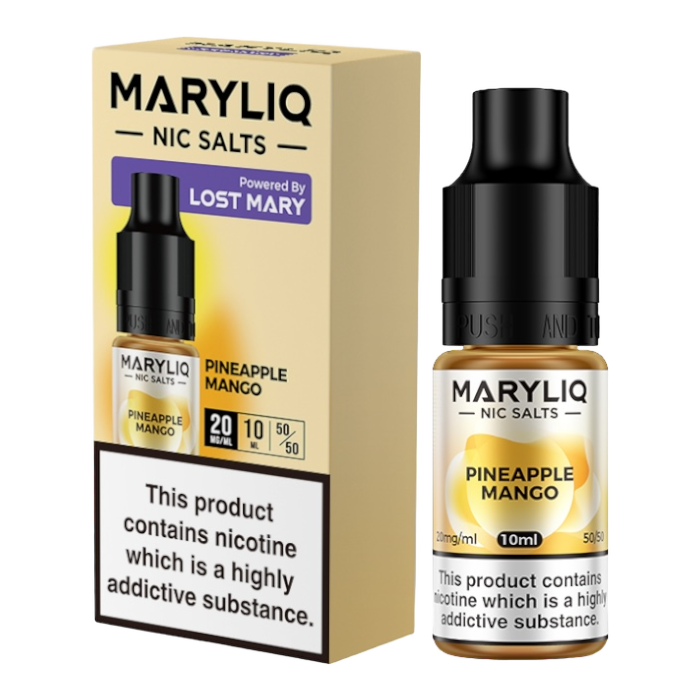 LOST MARY MARYLIQ Pineapple Mango 10ml Nicotine Salt E-Liquid