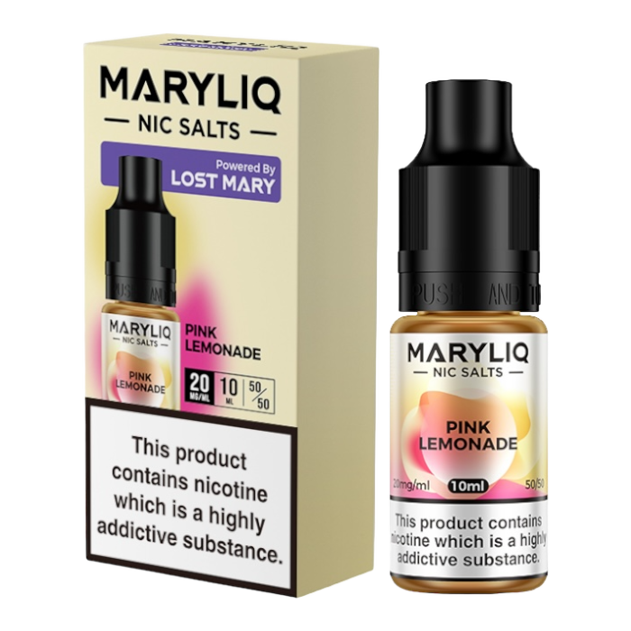 LOST MARY MARYLIQ Pink Lemonade 10ml Nicotine Salt E-Liquid