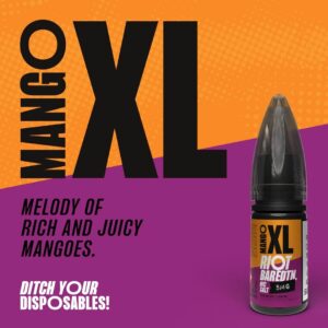 RIOT BAR EDTN MANGO XL 10ml Nicotine Salt E-Liquid