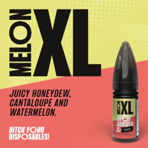 RIOT BAR EDTN MELON XL 10ml Nicotine Salt E-Liquid